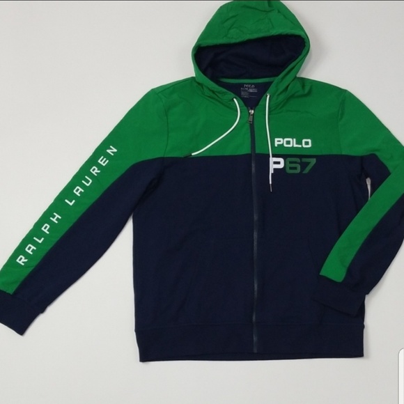 green ralph lauren tracksuit